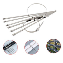 Stainless Steel Cable Ties for Solar & Home Use (100 Pc, 4.6x100mm)