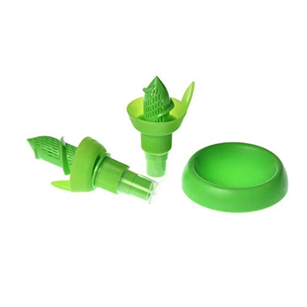 Creative Lemon Sprayer Fruit Juice Citrus Lime Juicer (3 Pcs Set)