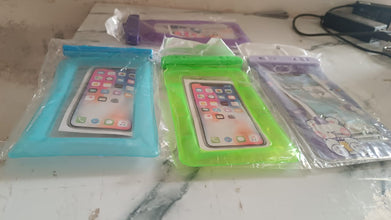 Pouch Cover Mobile Water Protector (1 Pc / Mix Color / Mix Design)