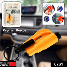 2-in-1 Emergency Safety Cutter – Keychain Tool for Glass Breaking & Seatbelt Cutting, Portable & Handy